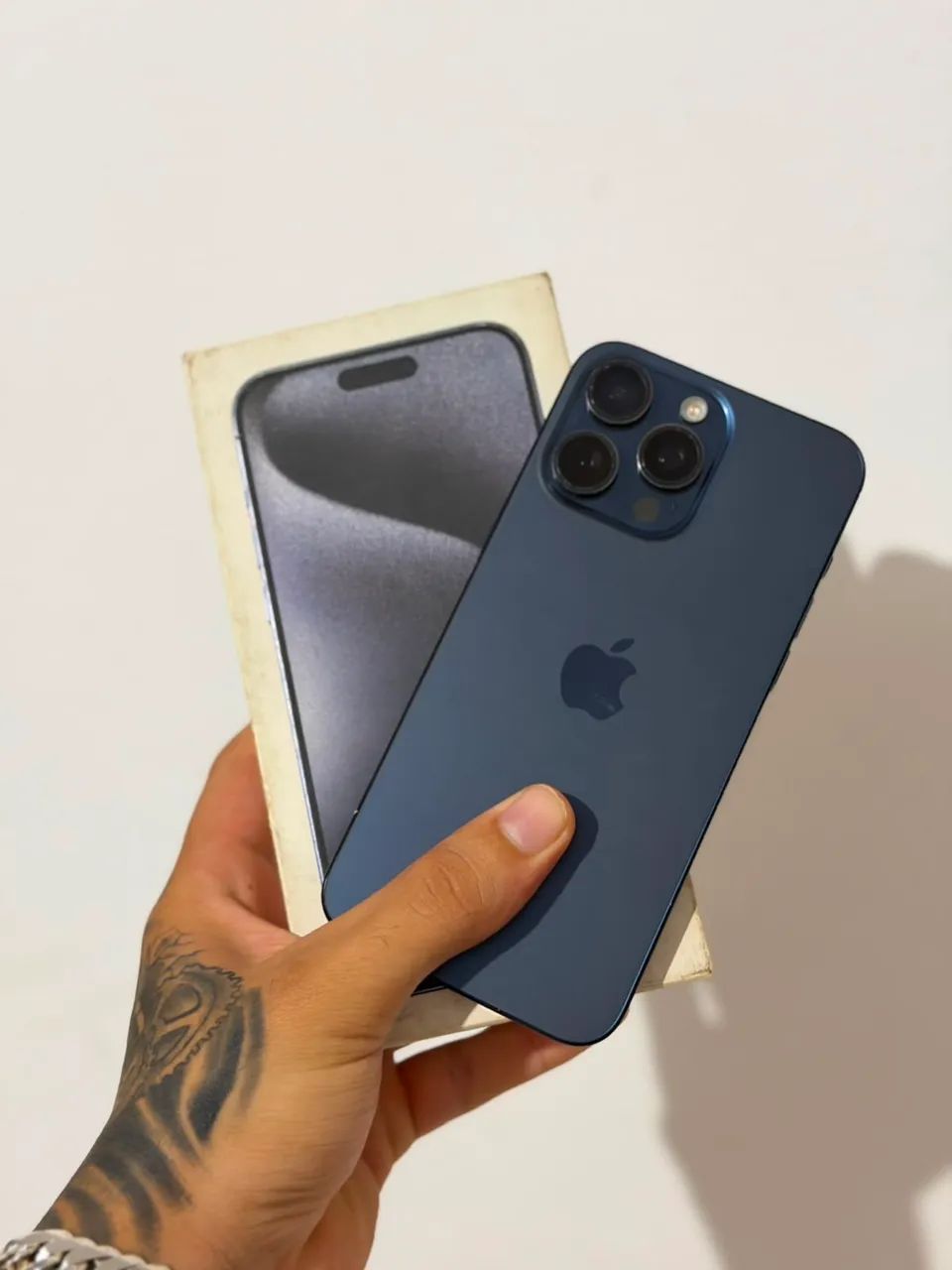 ? iPhone 15 Pro 512GB Azul Titânio  - Foto 2