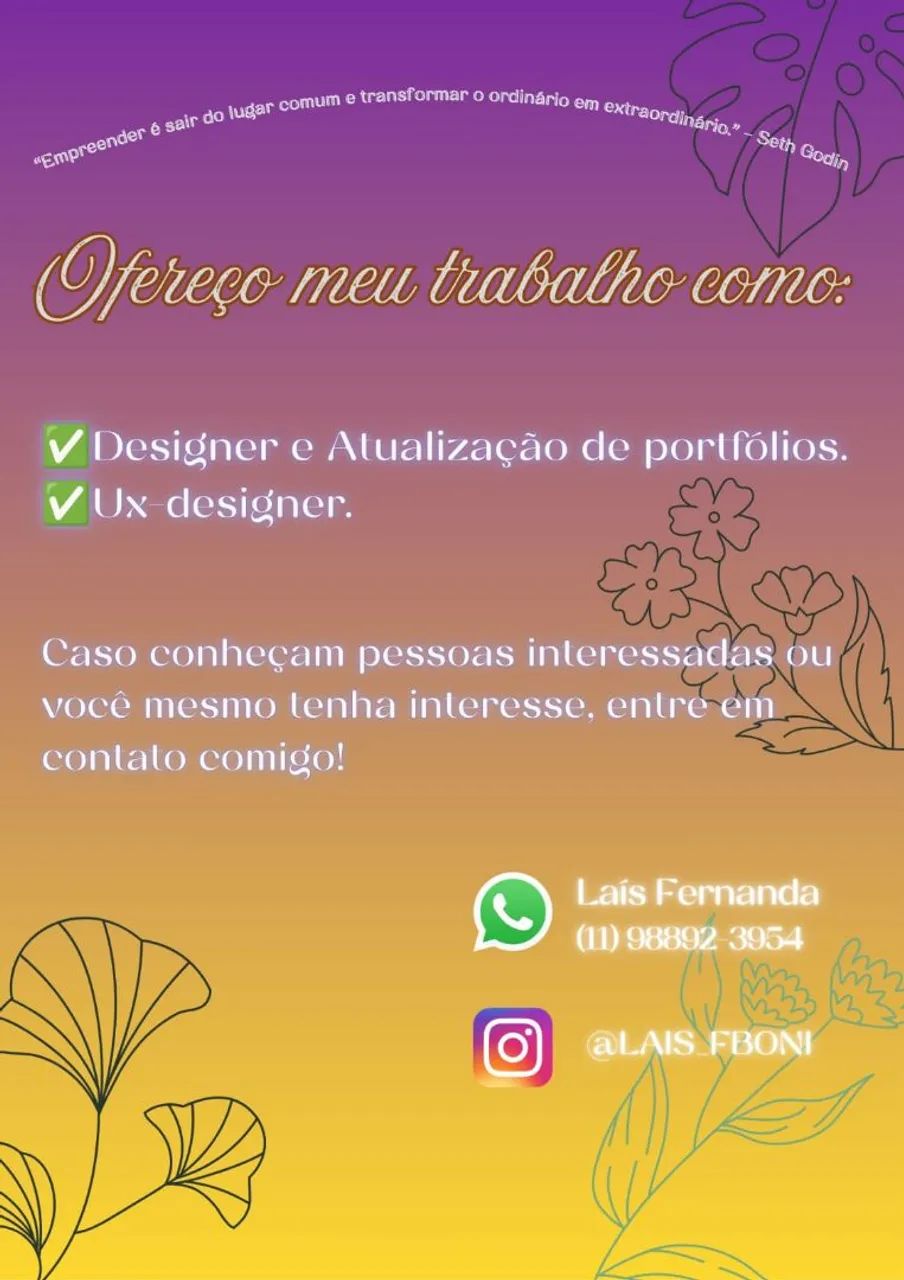 Servico de designer 