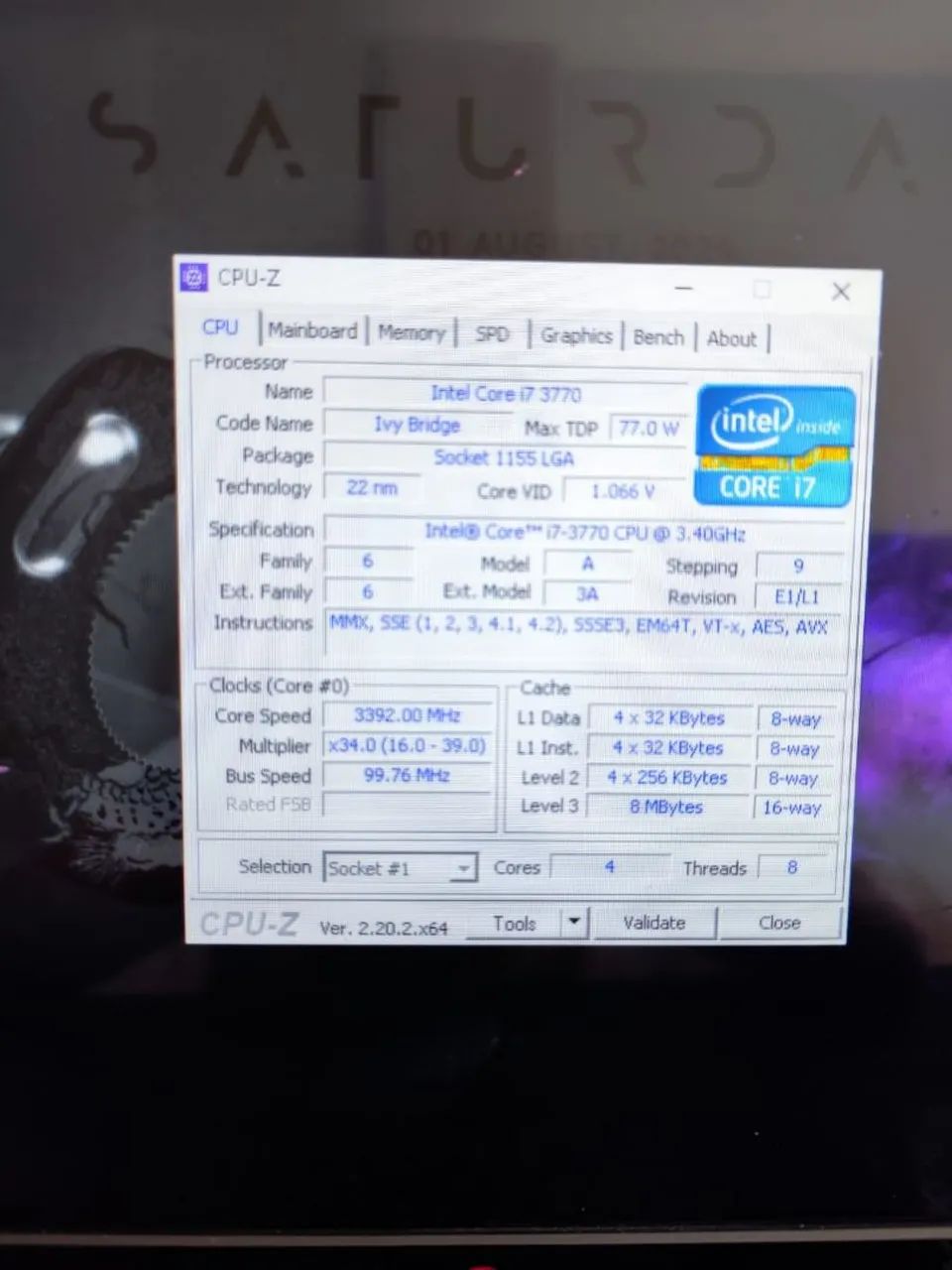 Kit i7 3770 16gb ram  H61 com Air cooler  - Foto 2
