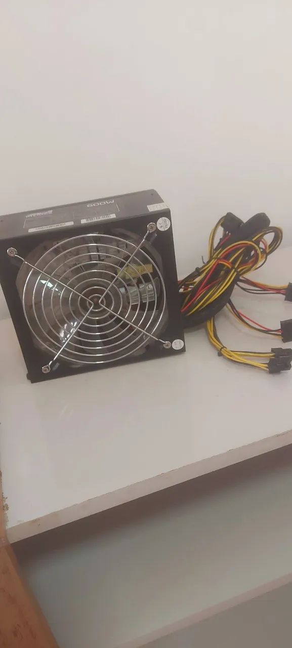 FONTE PARA PC MYMAX 600W - MODELO MPSU/FP600W  - Foto 2