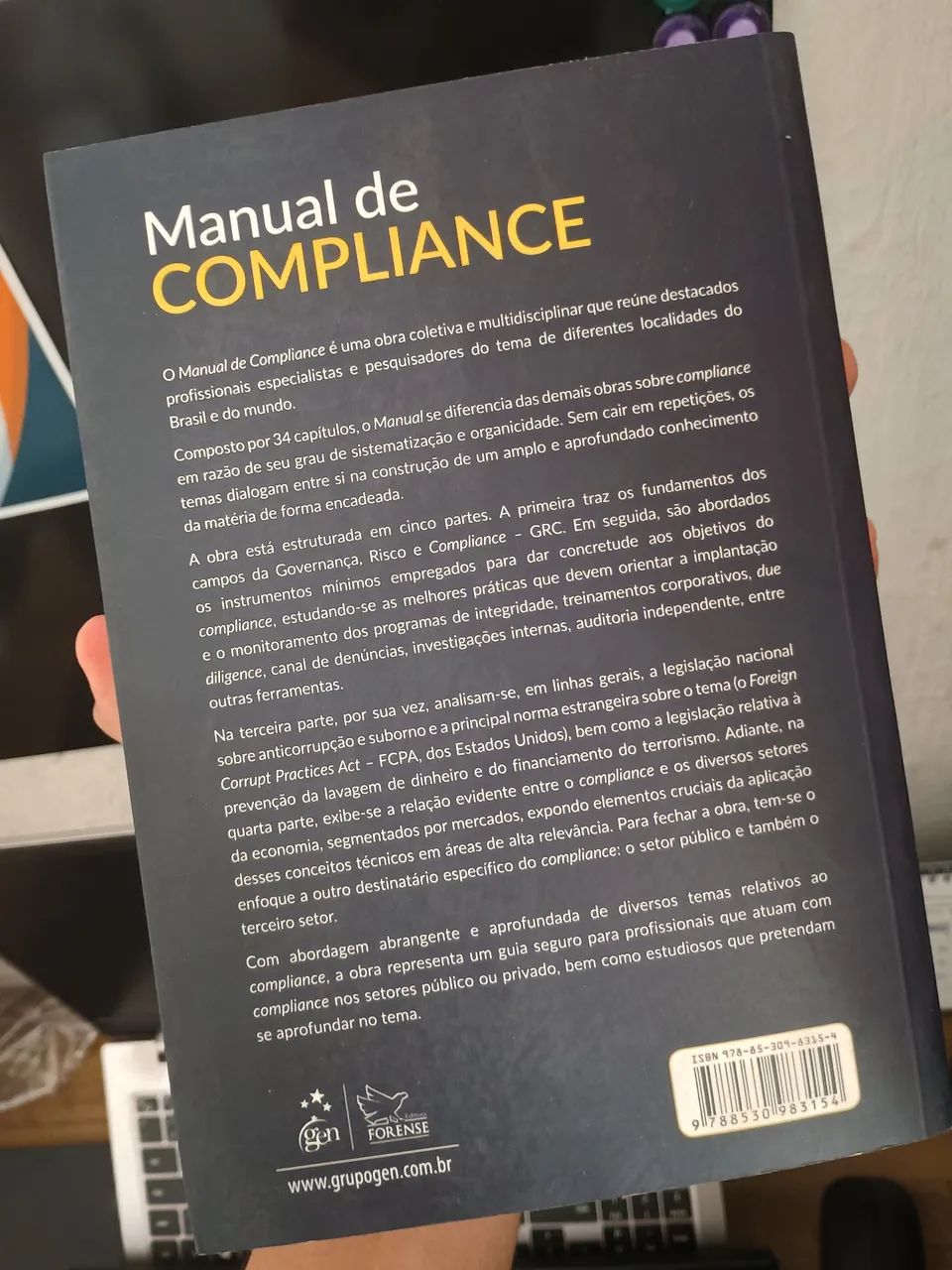 Livro Manual de Compliance - Foto 3