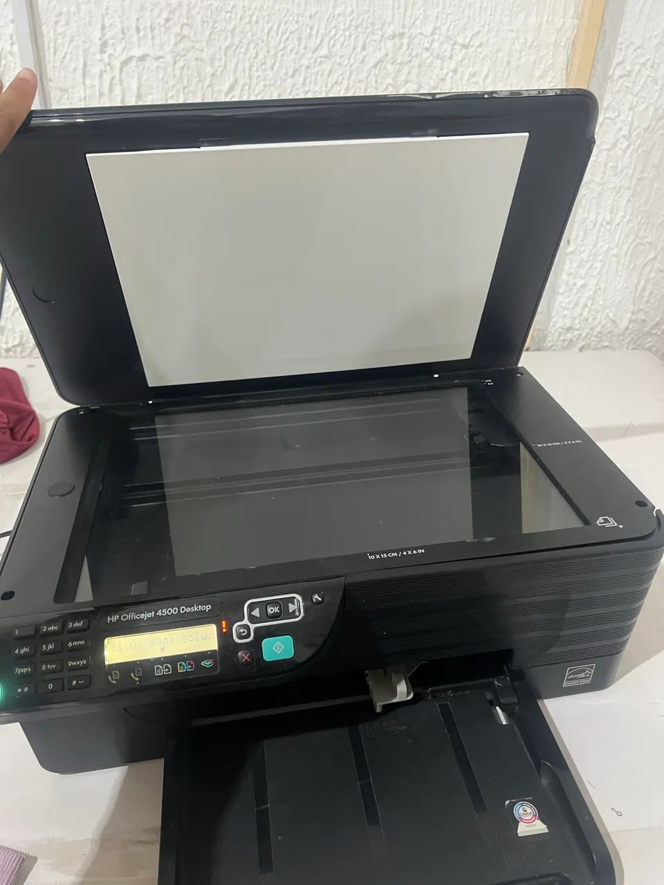 HP OfficeJet 4500 Desktop Multifuncional - Impressora, Scanner e Copiadora - Foto 3