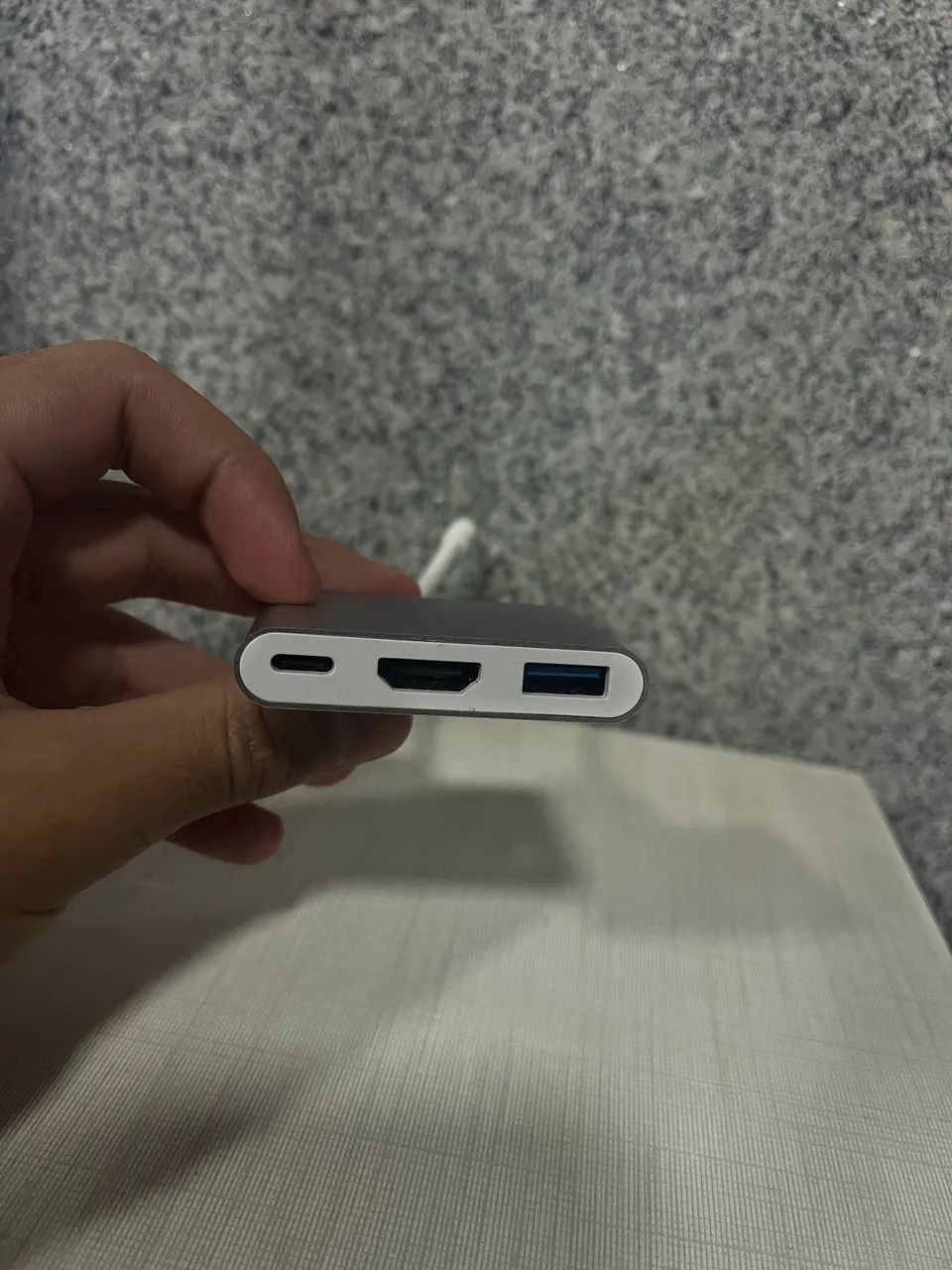 Hub USB 3 em 1 - USB-C + HDMI + USB 3.0 | Compacto e Rápido - Foto 3