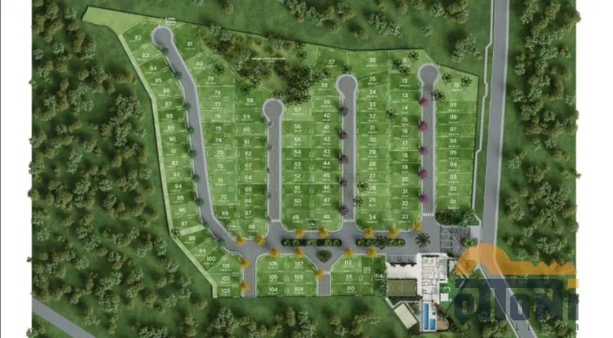 Terreno Em Condominio Com 264m² Campo Comprido