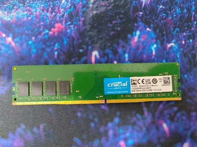 Memória RAM Crucial, 8GB, 3200MHz, DDR4, CL22 - CT8G4DFRA32A - Foto 3