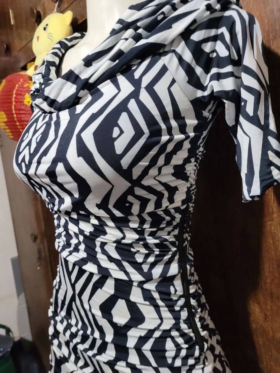 Vestido  Shoulder Tamanho P - Foto 4
