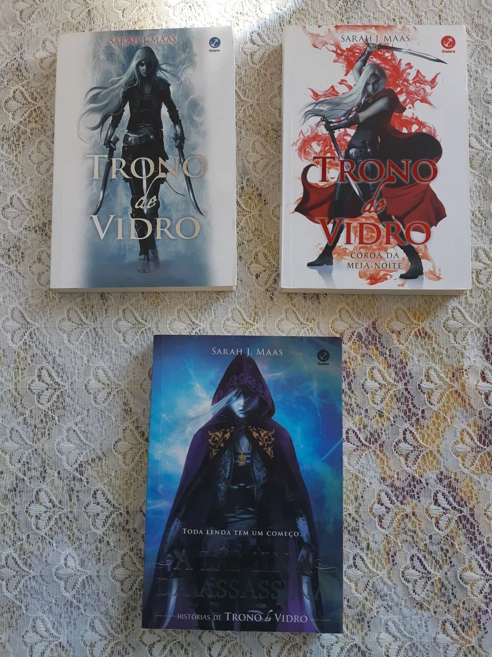 Trono de Vidro. Vendidos separadamente. - Foto 2
