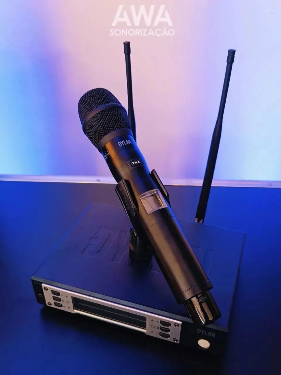 Microfone Dylan D-9001TB - praticamente novo!416602326198528000