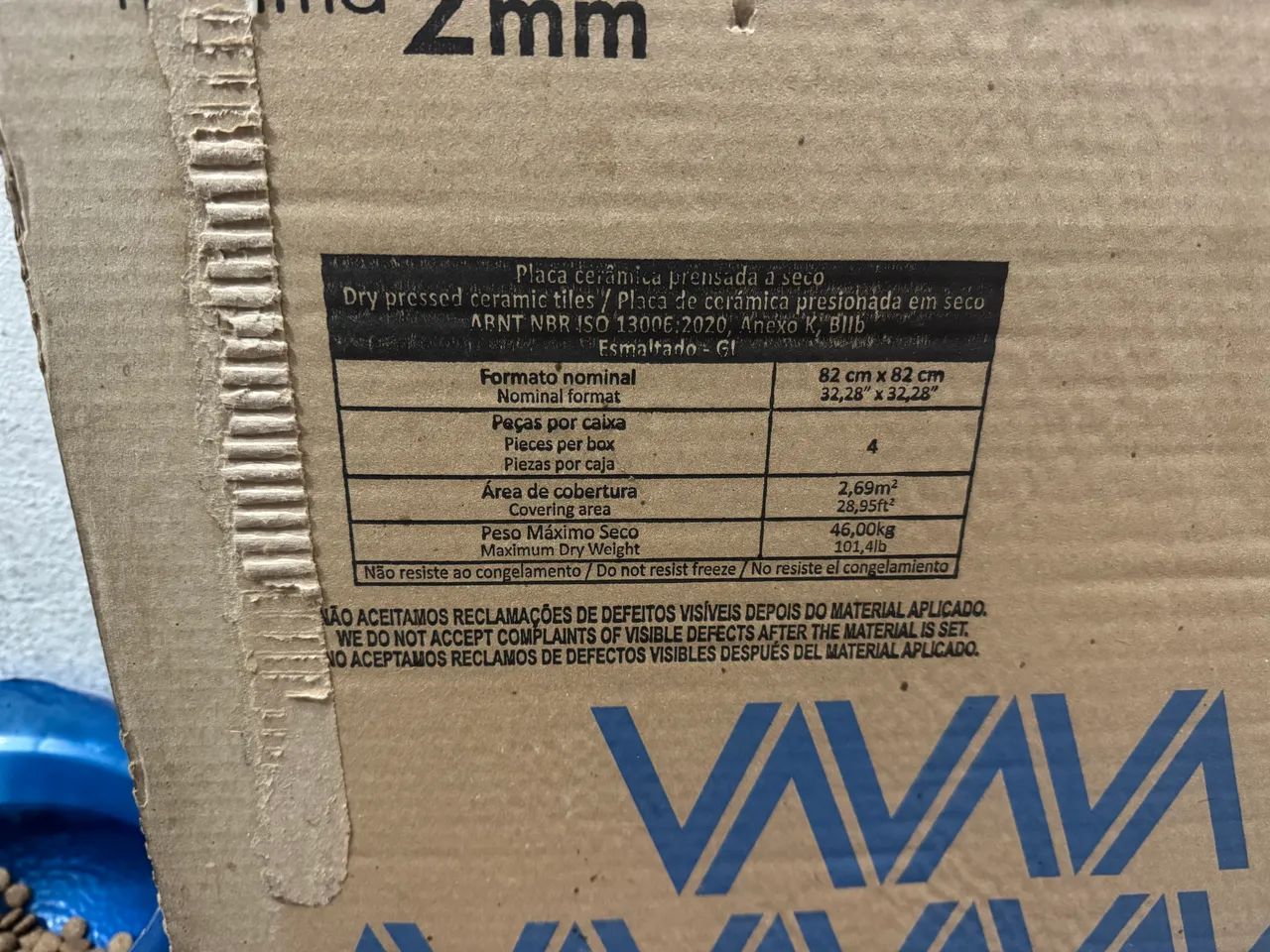 Cerâmica retificada 82x82  - Foto 6