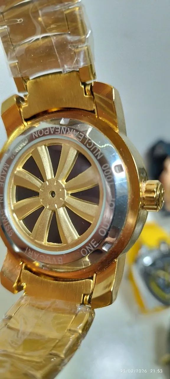 RELÓGIO MASCULINO BLVGARI SPEEDWEY  - Foto 2
