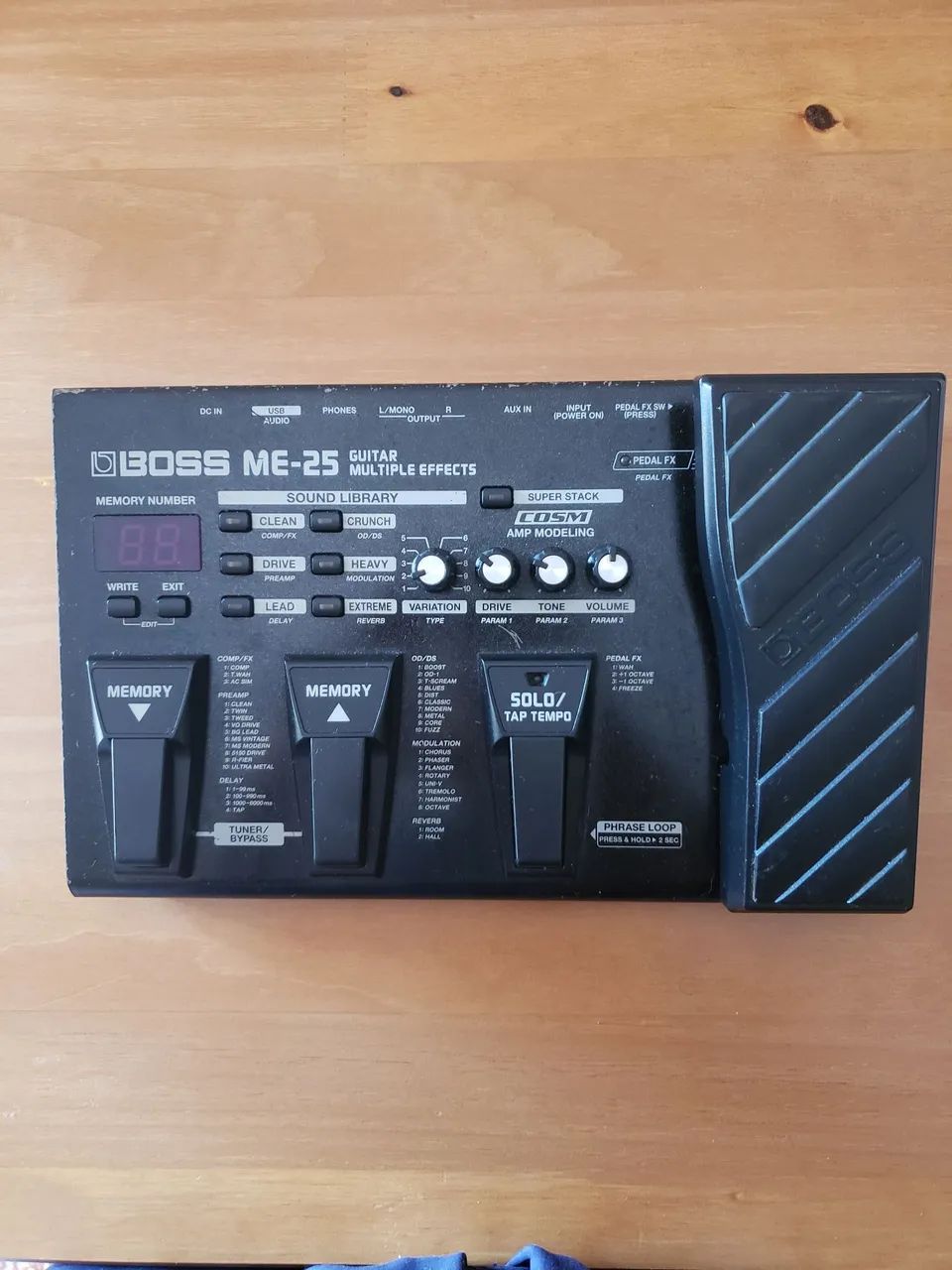 Boss Me-25