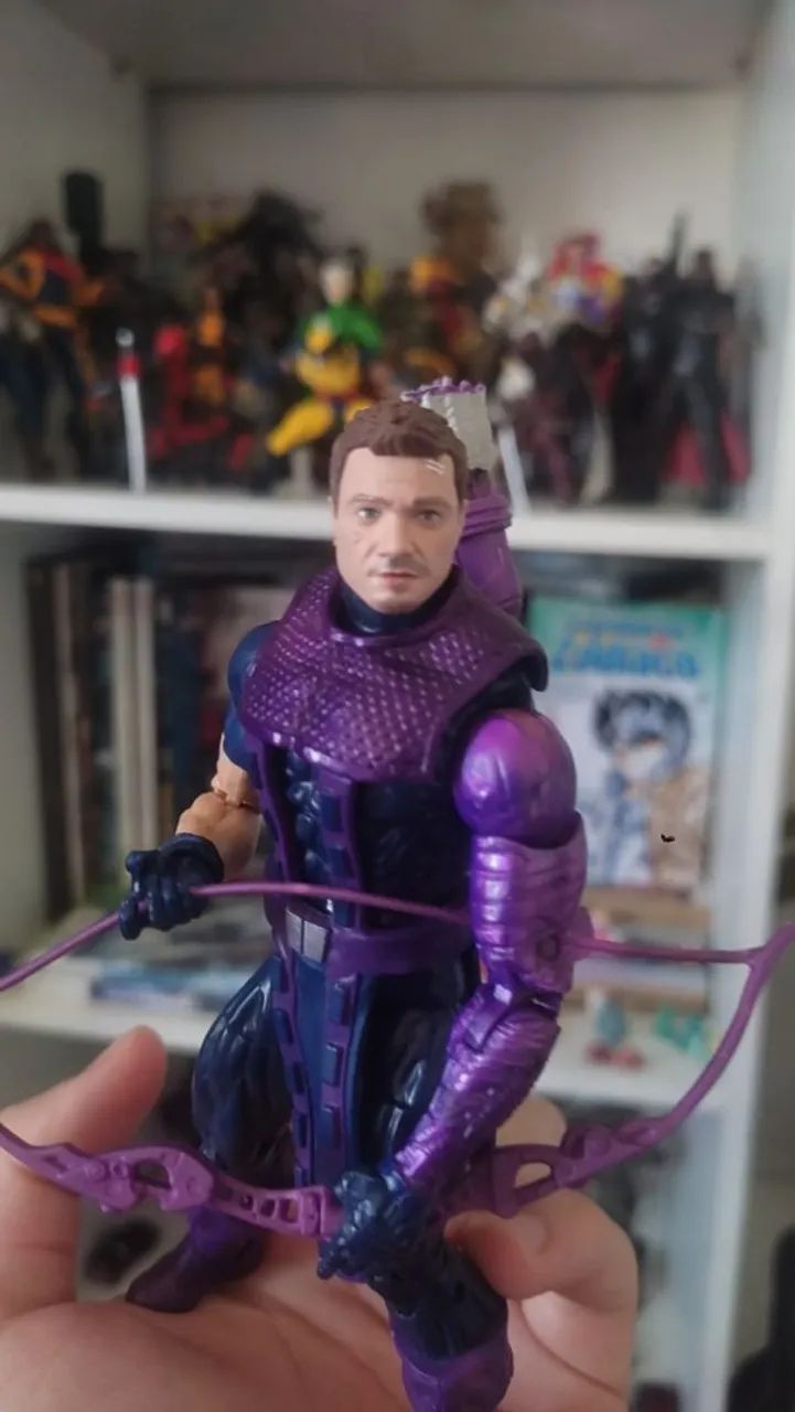 Head Nova Gavião Arqueiro Hawkeye Marvel Legends (Apenas a Cabeça)
