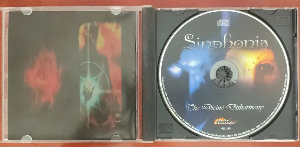 CD - Sinphonia - The Divine Disharmony (conservado) - Foto 2