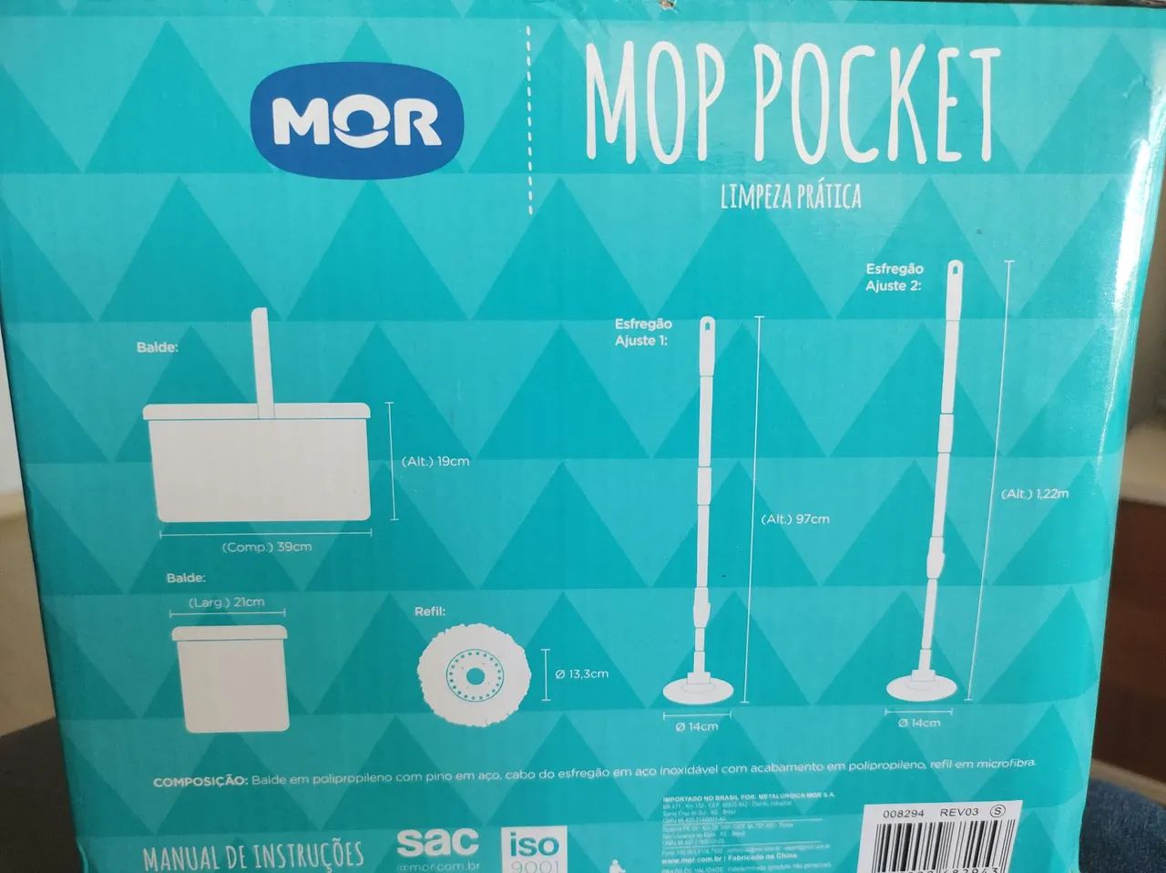 MOP pocket MOR 8l - Foto 3