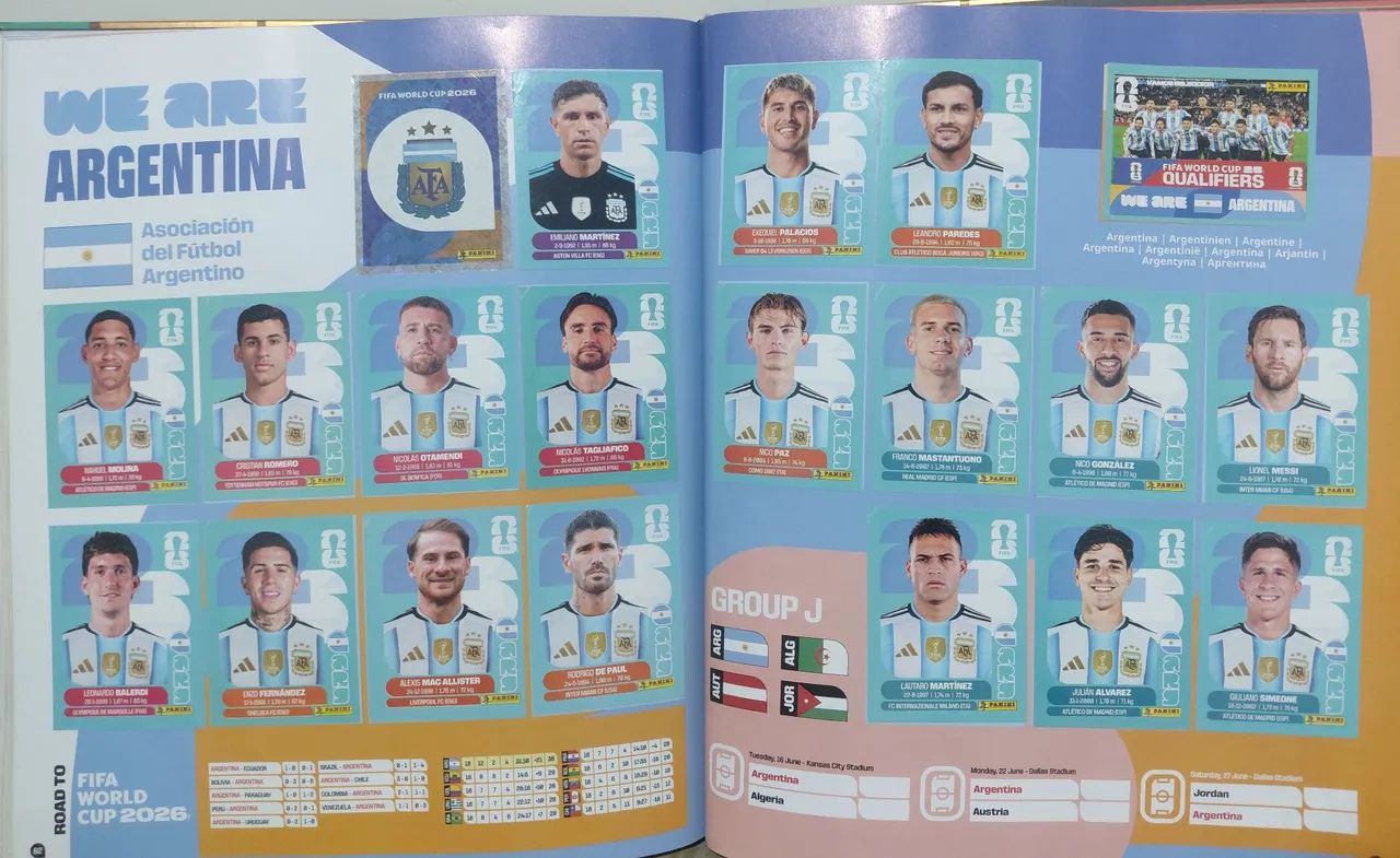 Álbum Dourado Copa 2026 Completo - Foto 4