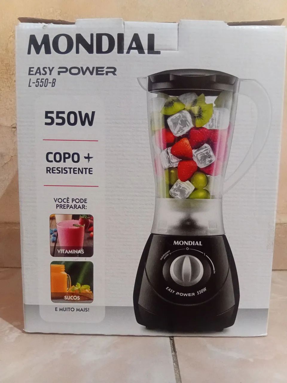 Liquidificador Mondial novo