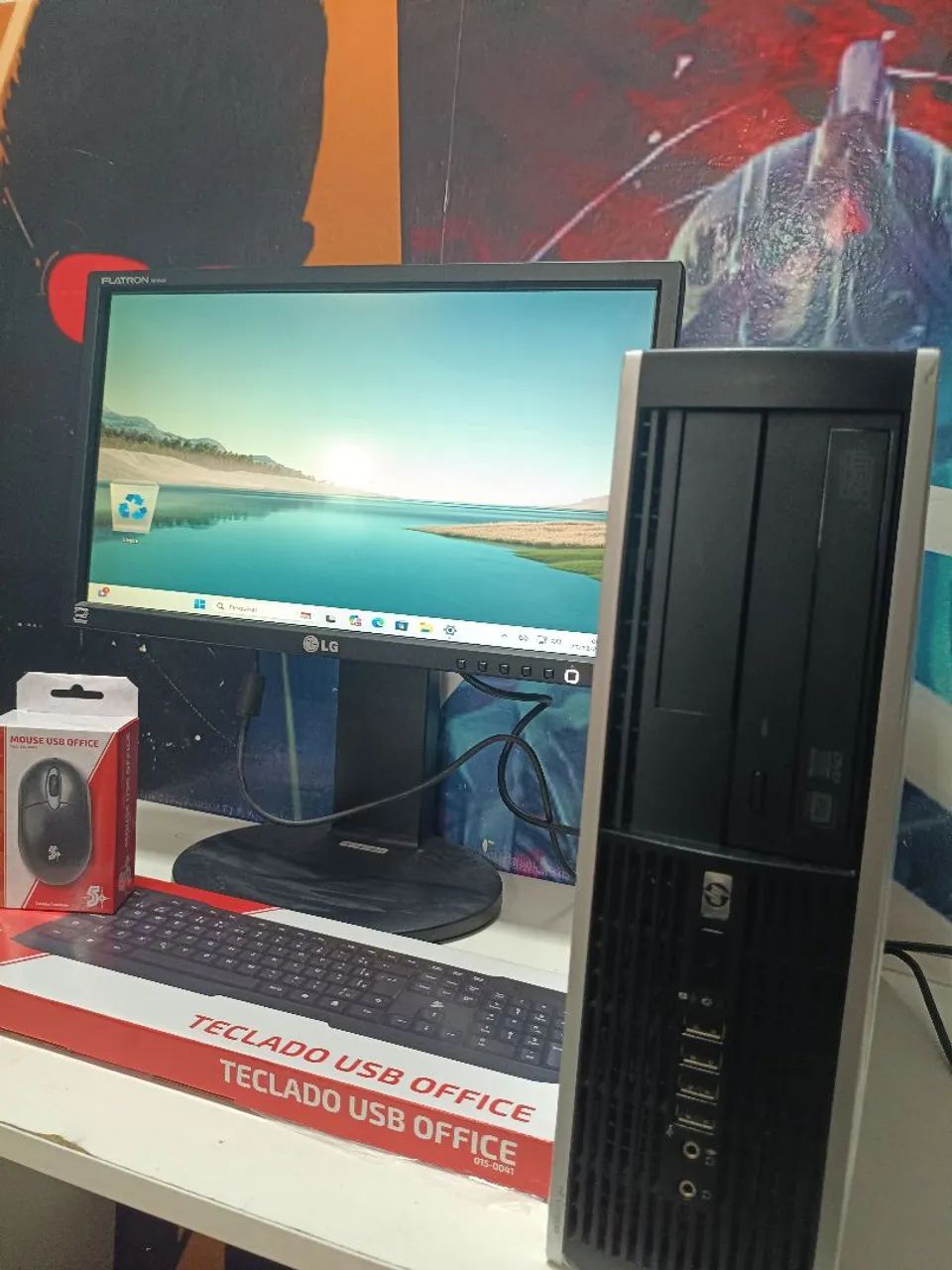 Computador Completo i5 Hp  - 1ano de garantia 