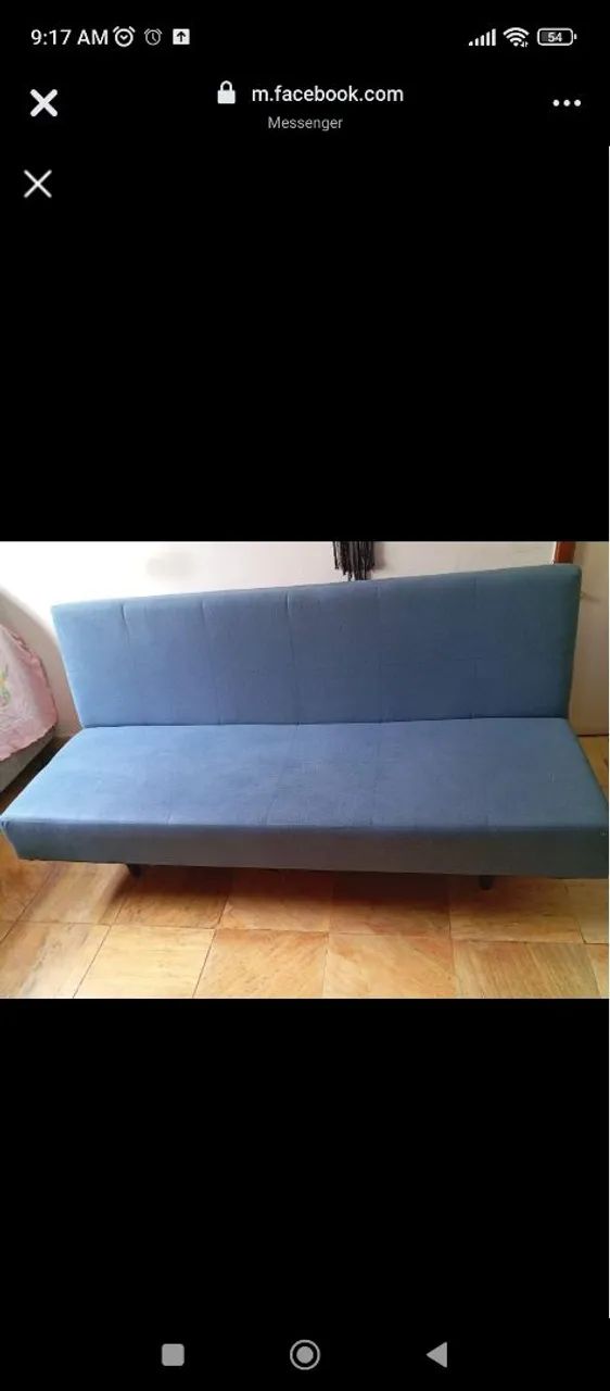 Sofá cama 3 lugares