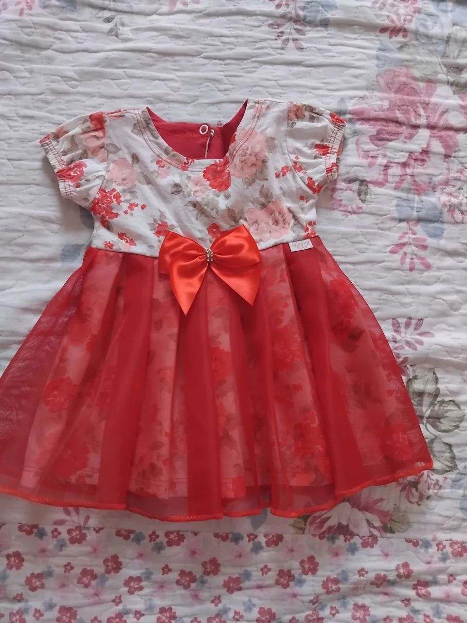 Vestido bebê 6 meses  - Foto 2