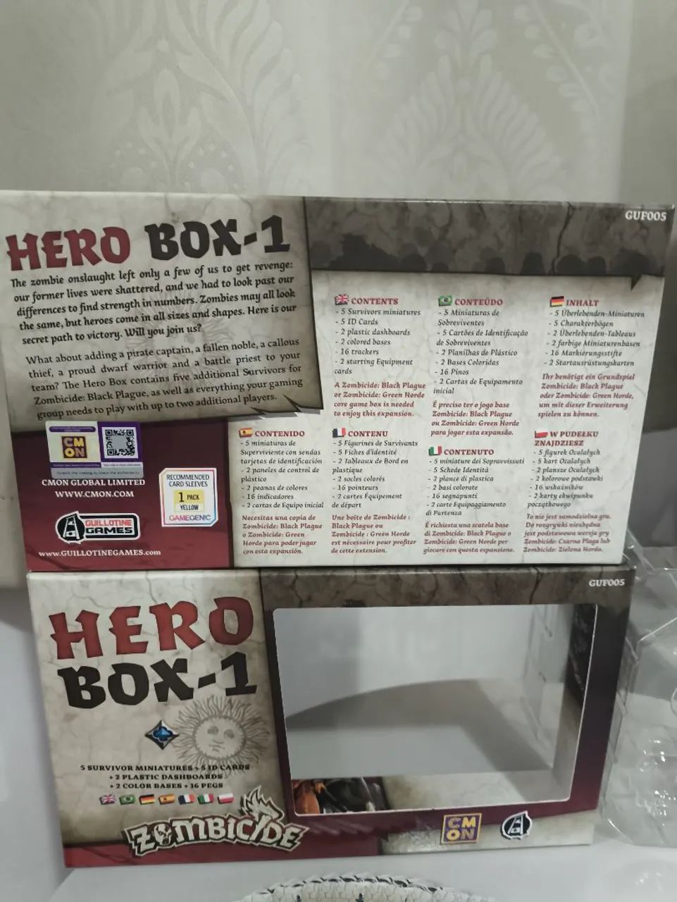 Componentes Zombicide Hero Box-1 - Foto 2