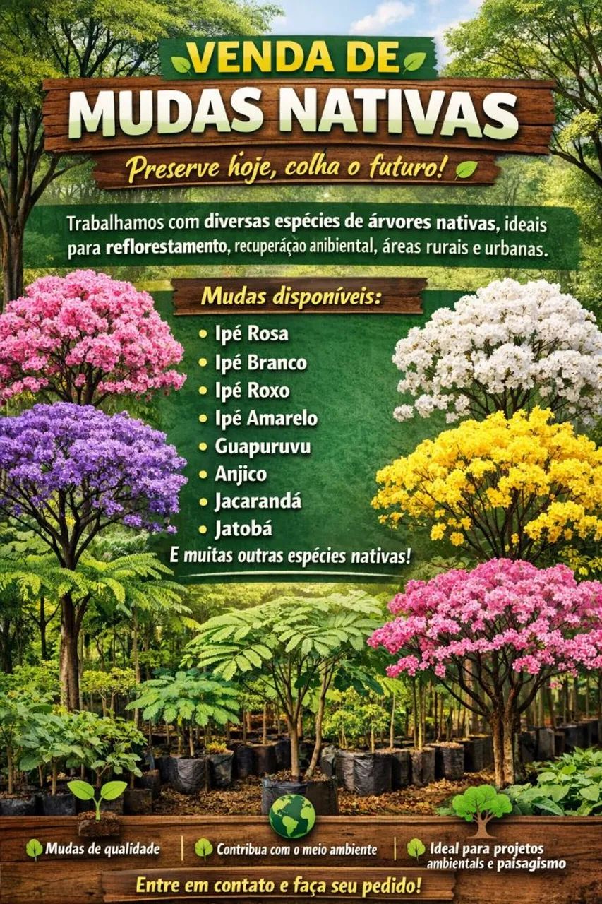 Mudas nativas 