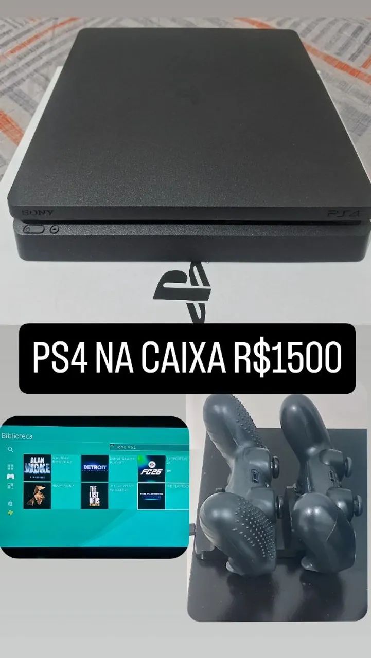 PS4 NA CAIXA - Foto 4