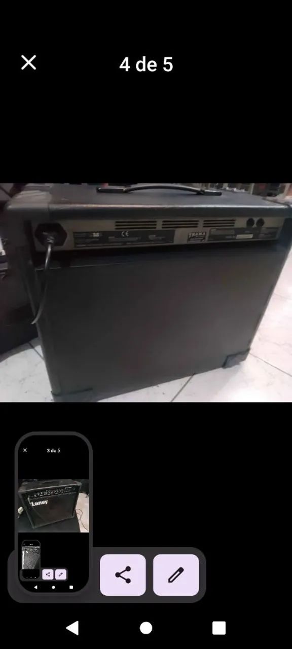 Amplificador Laney 50r  - Foto 3
