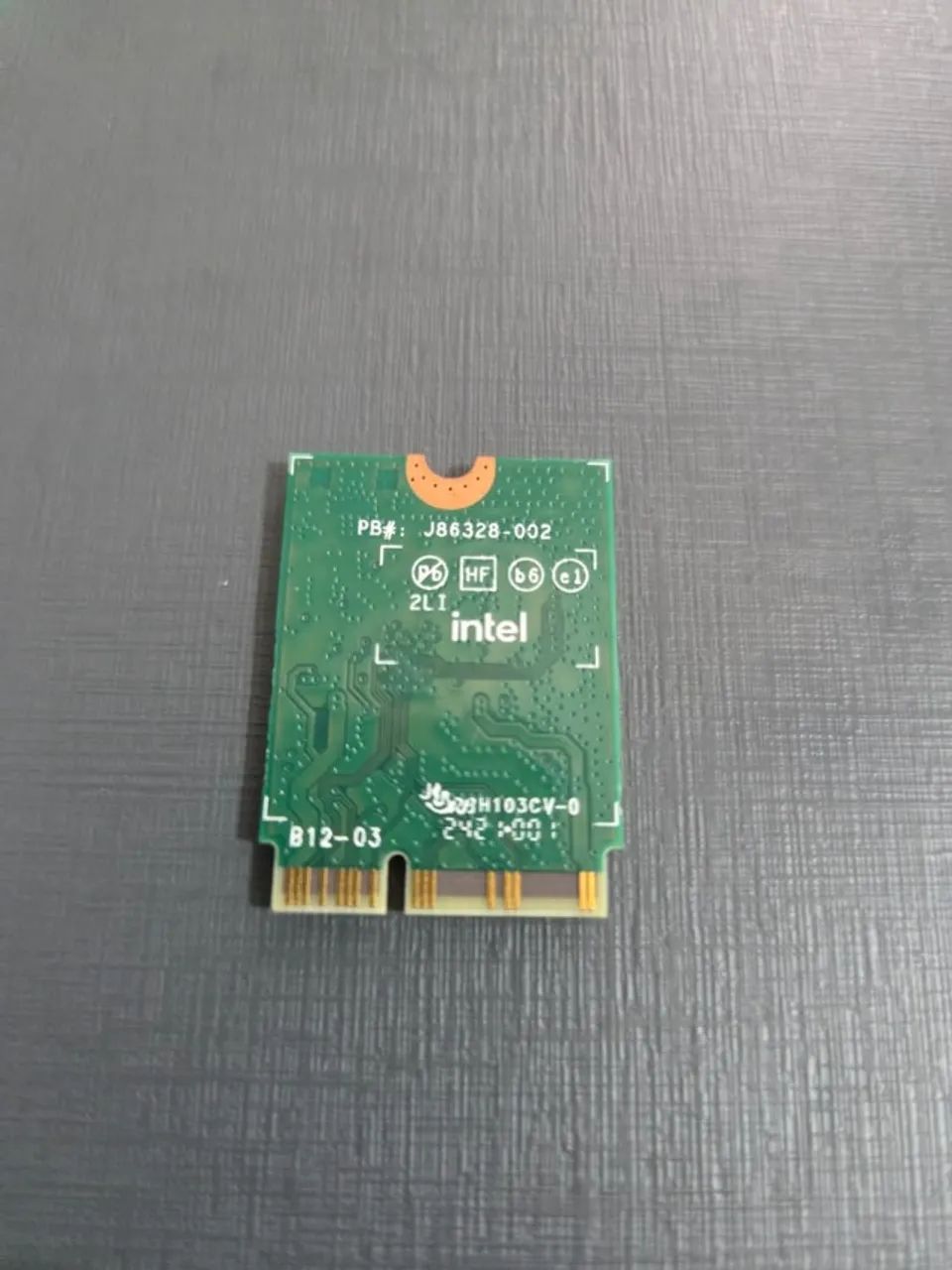 Placa Wi-Fi Killer 1650i Intel AX201NGW - WiFi 6 + Bluetooth - Notebook - Foto 4