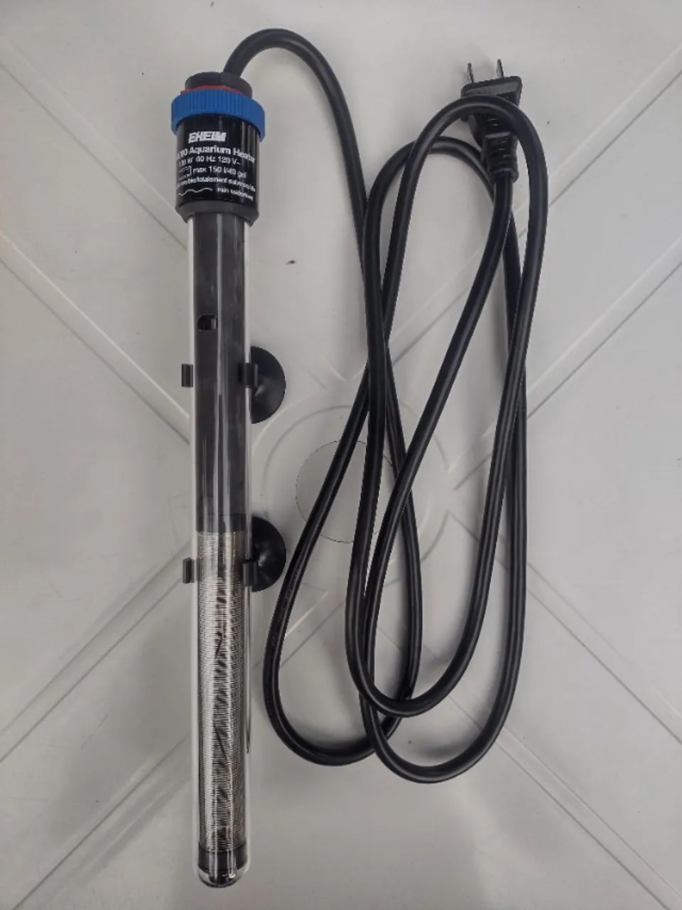 Aquecedor com termostato Eheim 100 W, para aquários até 150 litros, usado, mas como novo - Foto 2