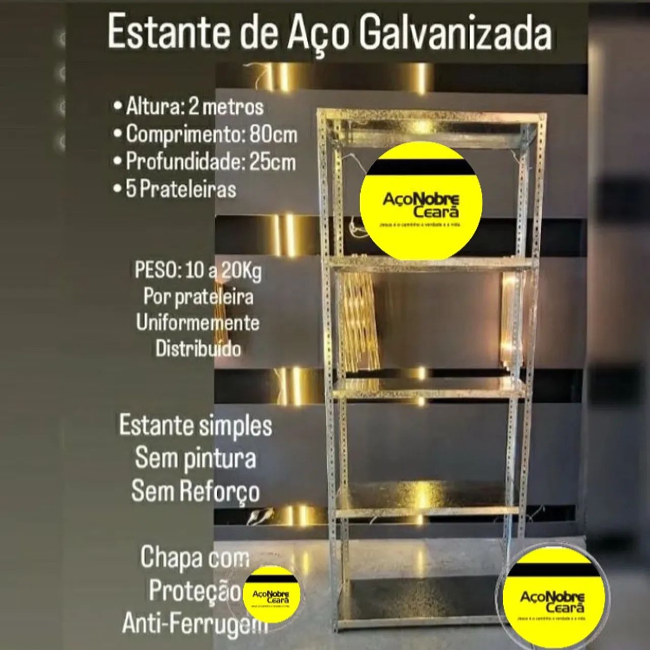 Estantes de Aço
