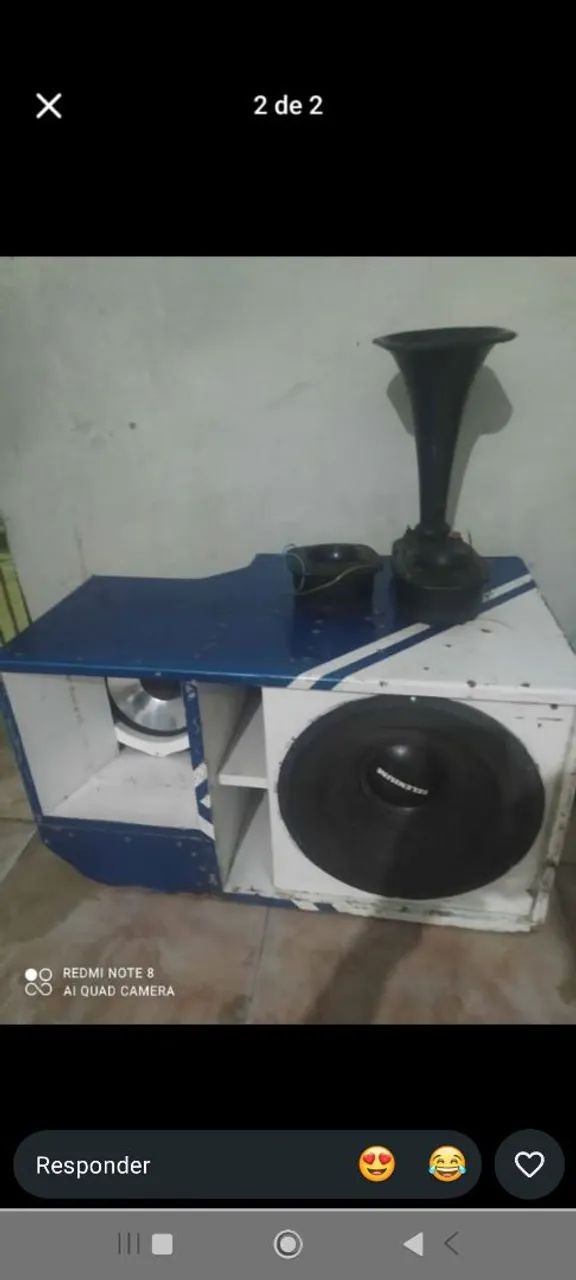 Pra vender caixa de trio 