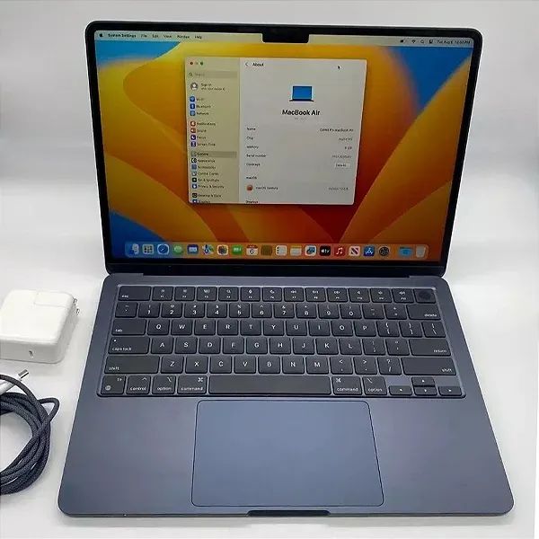 Macbook air M2 8gb 256gb - midnight Apple - Notebooks - Bessa