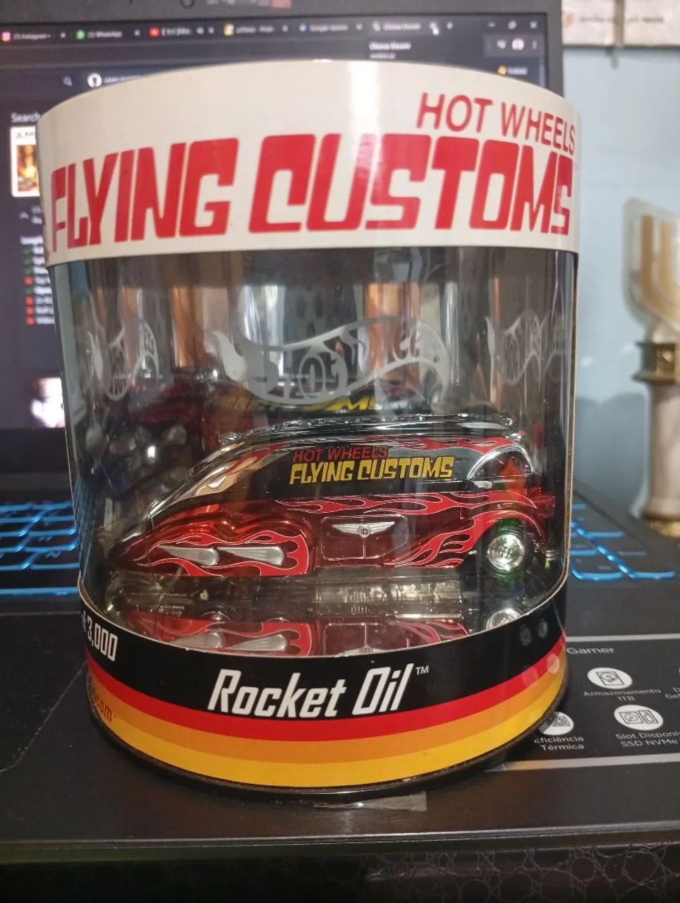 HOT WHEELS RLC ROCKET OIL CONVEÇÃO JAPÃO FLYING CUSTOMS PREMIUM