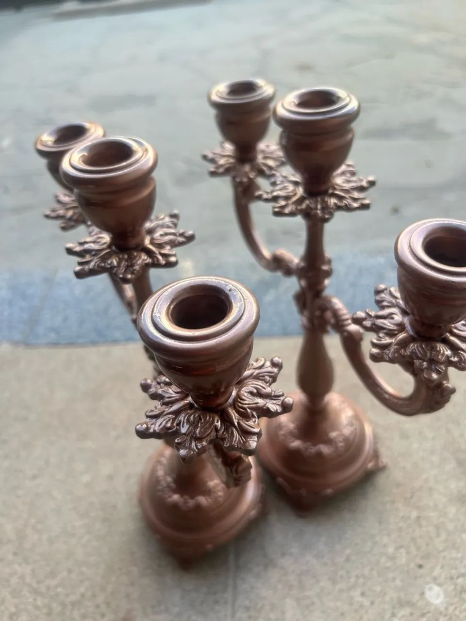 Candelabro de três velas  - Foto 4