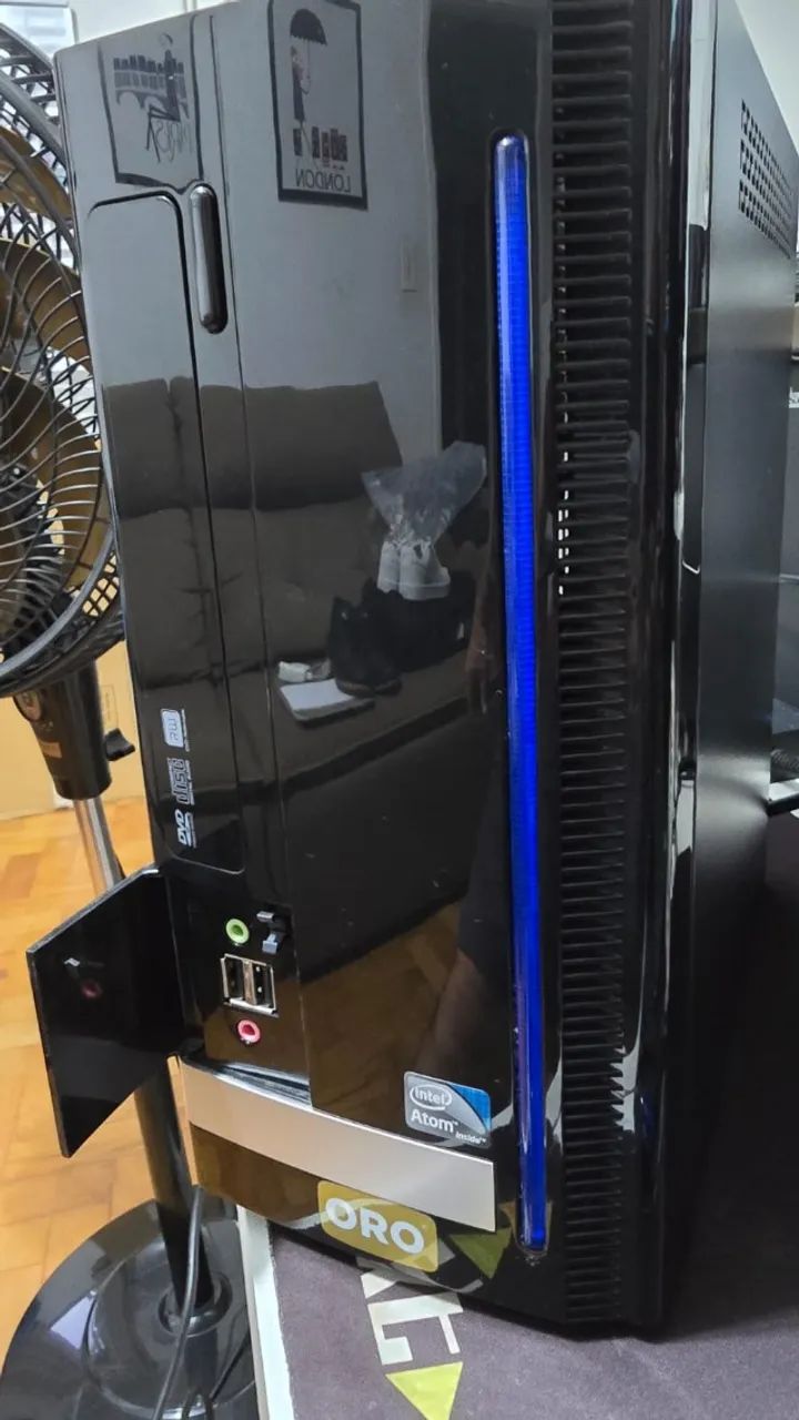 Mini CPU Intel Atom | 4Gb RAM | 120 SSD | DVD | Wi-fi | Windows 10 - Foto 2