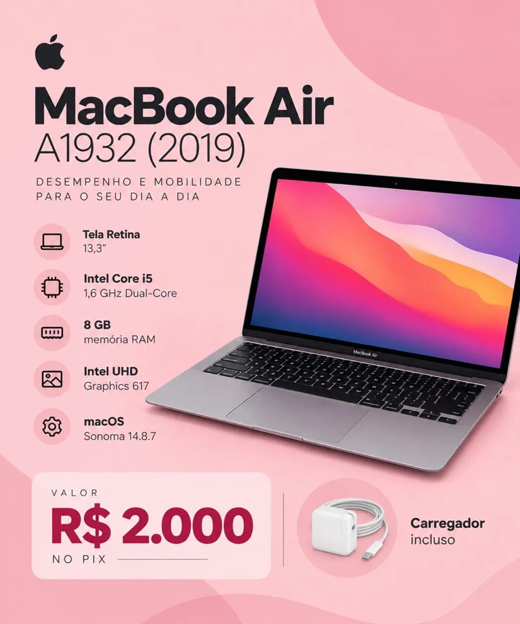 MacBook Air Retina 13? - Intel Core i5 - 8GB