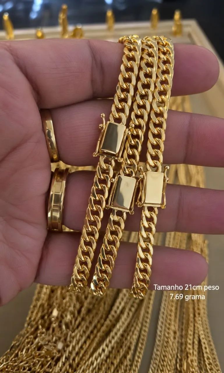 Pulseira Grumet Ouro 18K