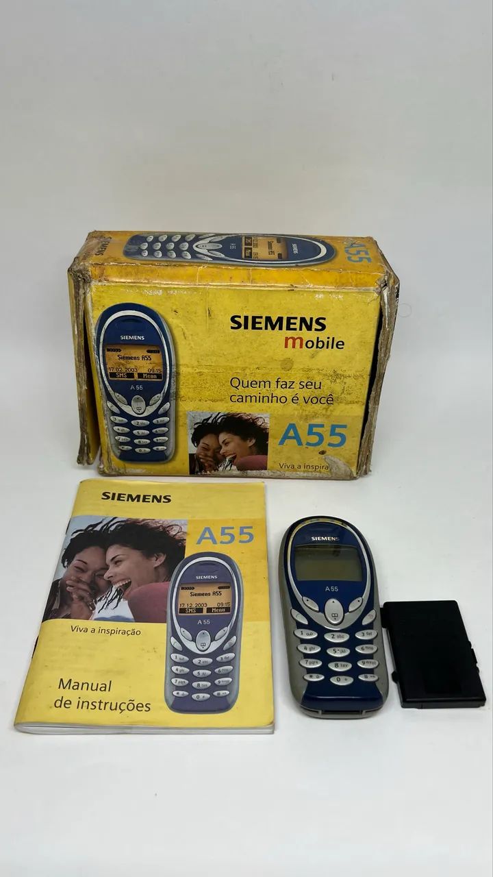 Celular Siemens A56 Com caixa e manual sem carregador  - Foto 3
