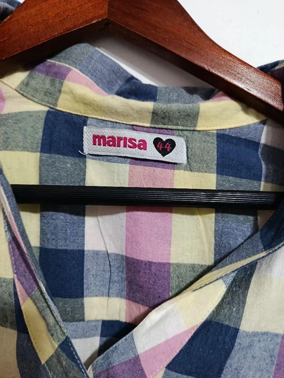 Camisa xadrez colorida 44 - Foto 4