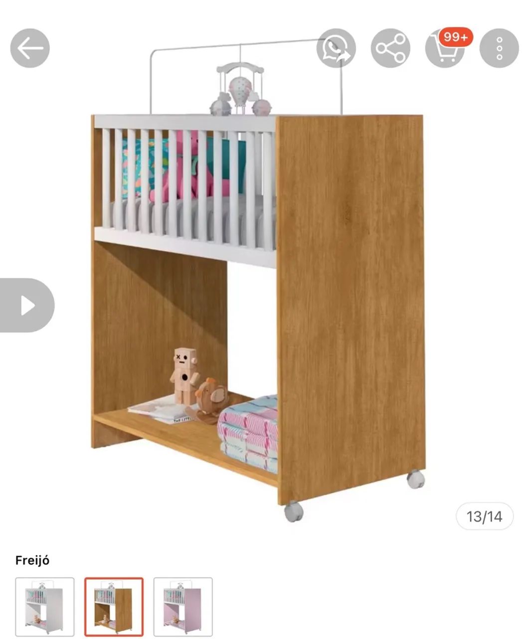 Mini berço - Foto 2