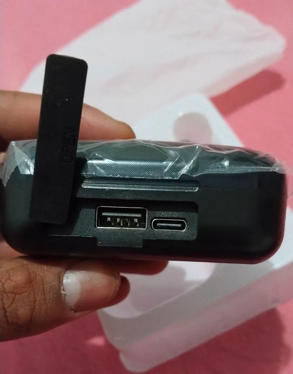 Fone bluetooth M10 V5.3 Com entrada USB e tipo C - Foto 4