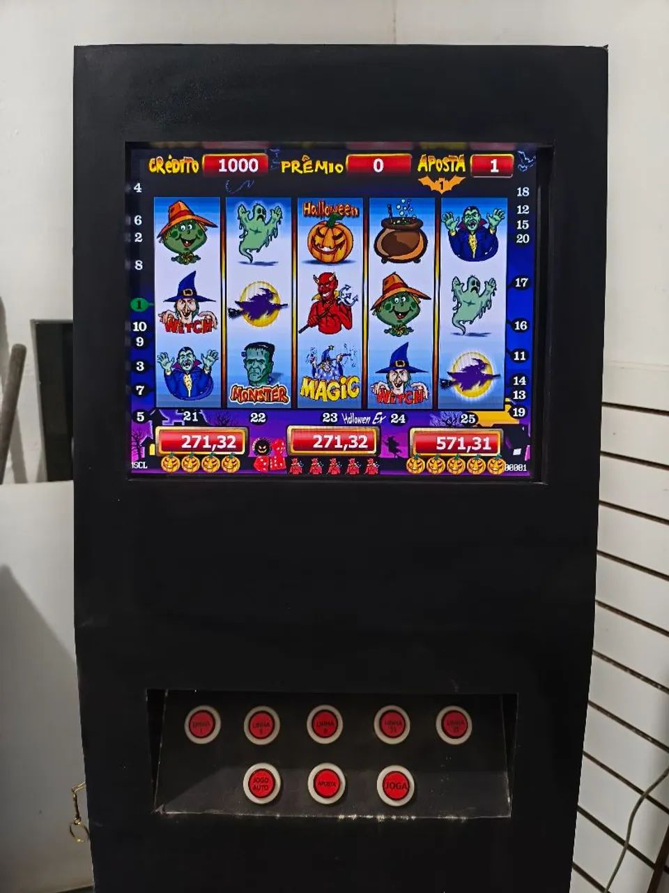 Máquina de vídeo game 