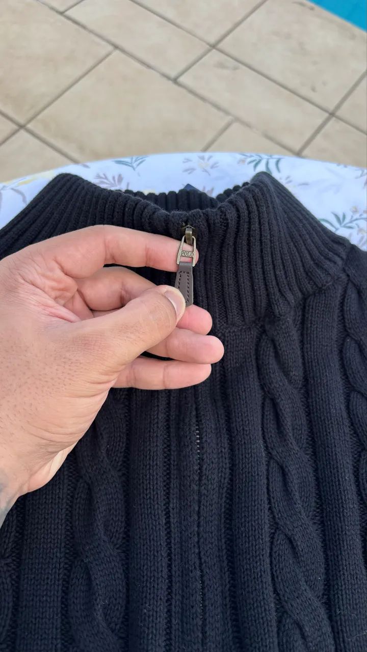 Quarter Zip Polo Ralph Lauren - Original - Foto 3