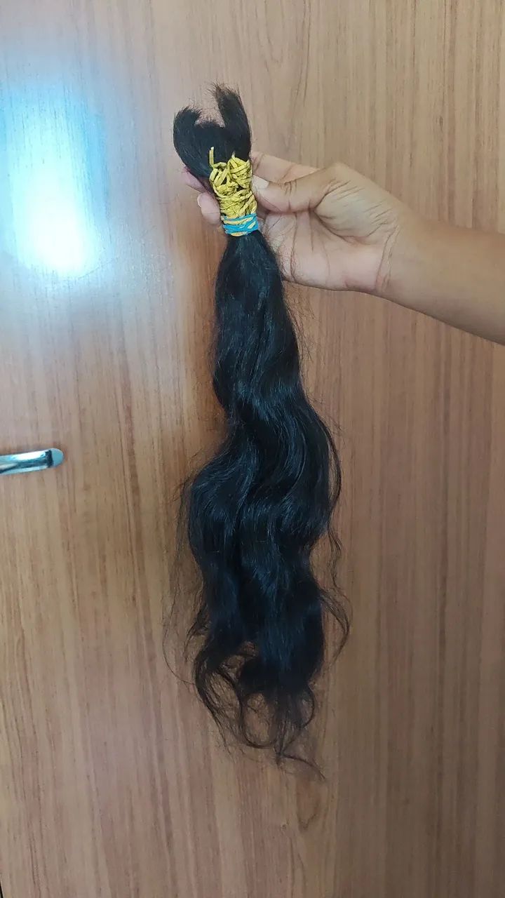 Cabelo humano 80g 50cm - Foto 4