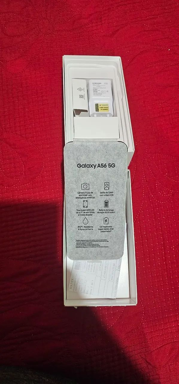 Vendo esse GALAXY A56 5G 256m e 8de ram  - Foto 5