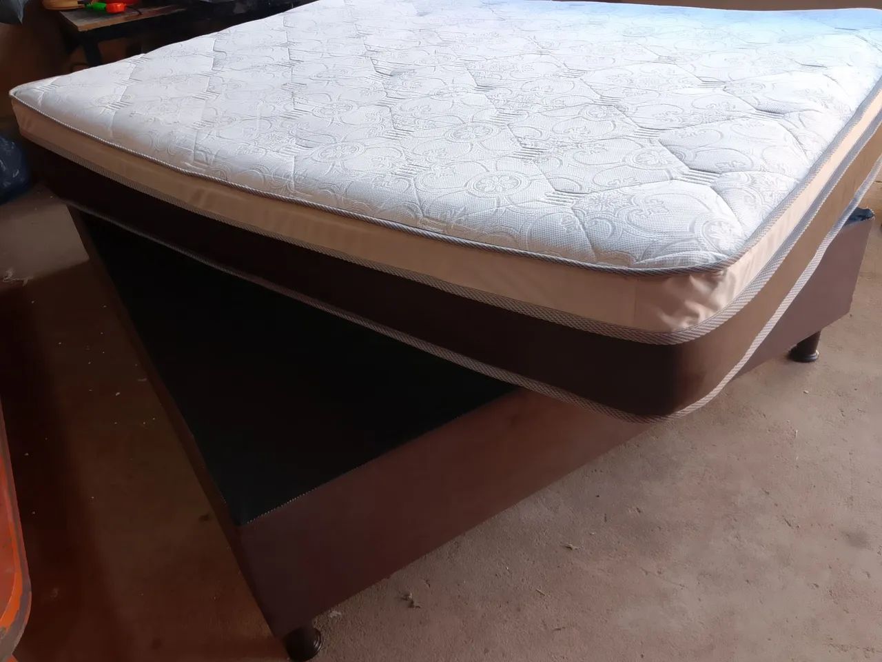 Vendo cama box de casal  - Foto 2