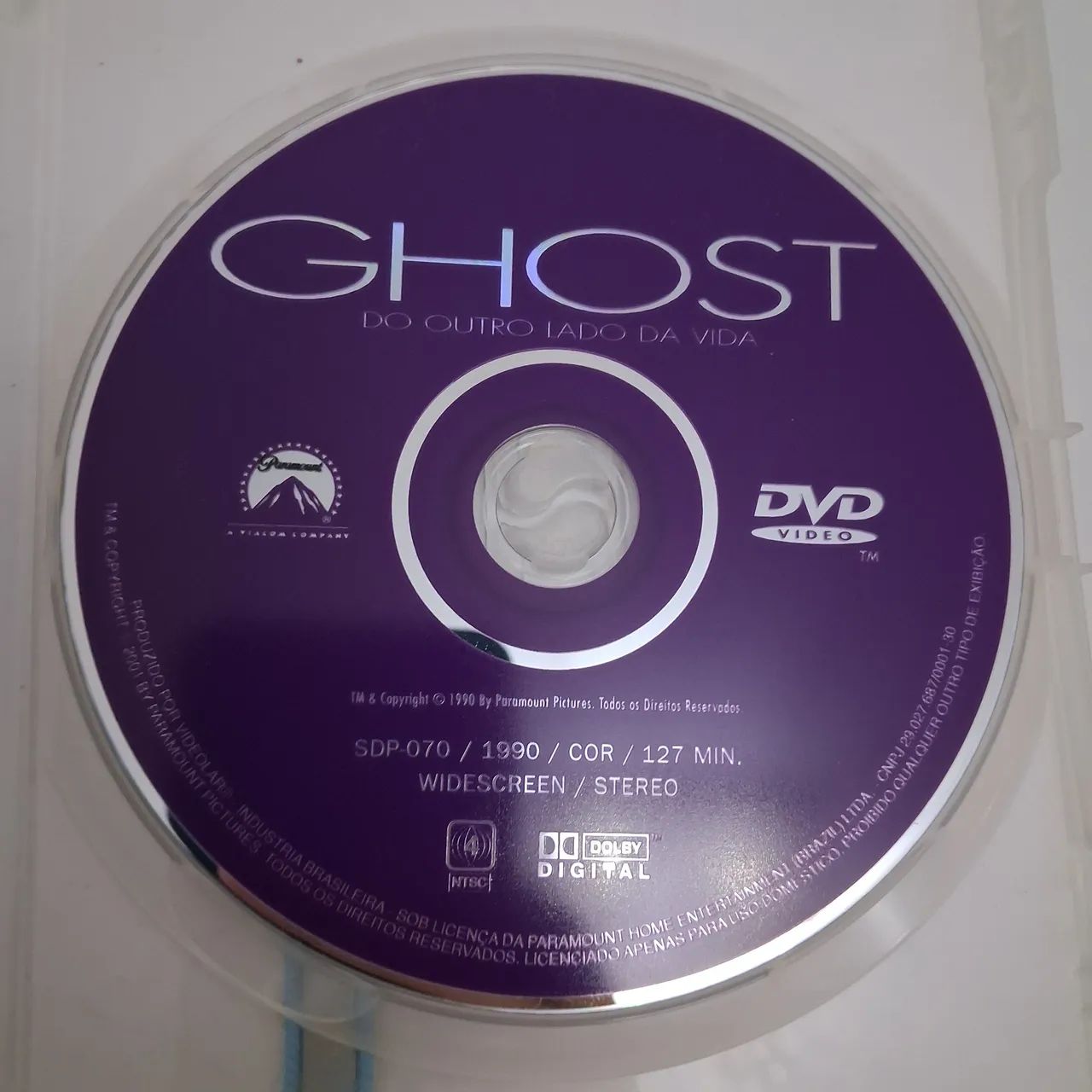DVD Ghost - Do Outro Lado Da Vida - Paramount Collection - CDs