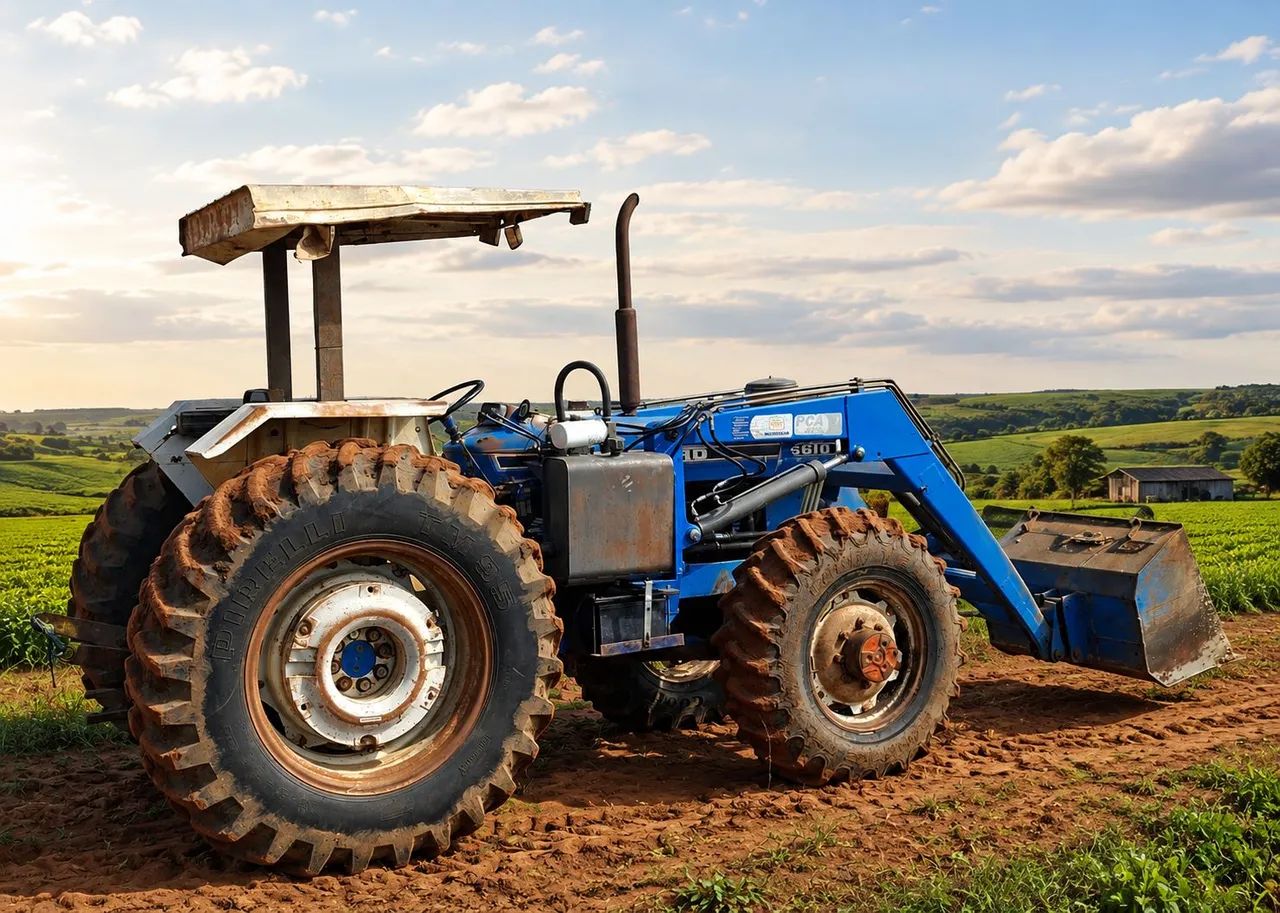 Trator Ford traçado 6610 - Foto 4