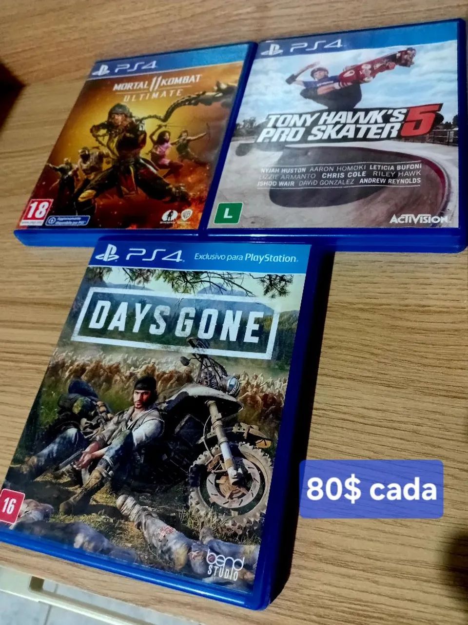 Jogos ps4 lacrados e usados  - Foto 5