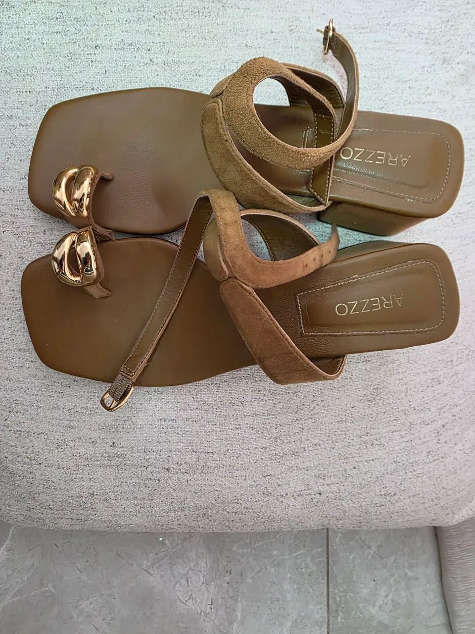 Sandalia linda arezzo